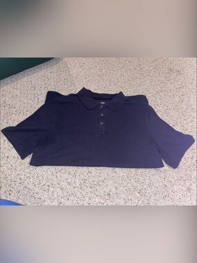 Duluth Trading Co Black Polo Shirt